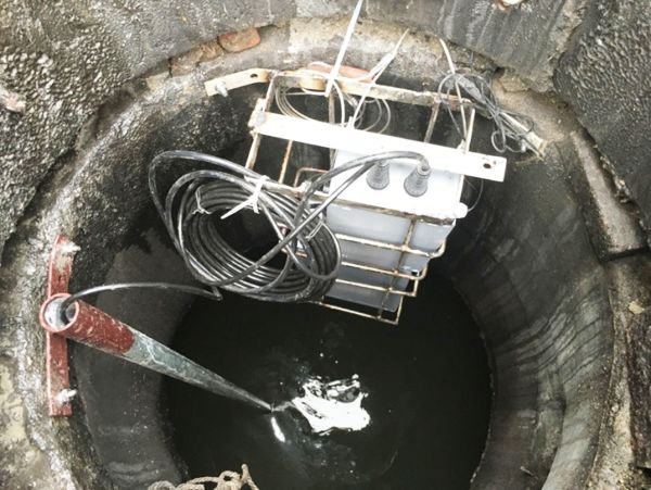 龙子湖区水位检测井